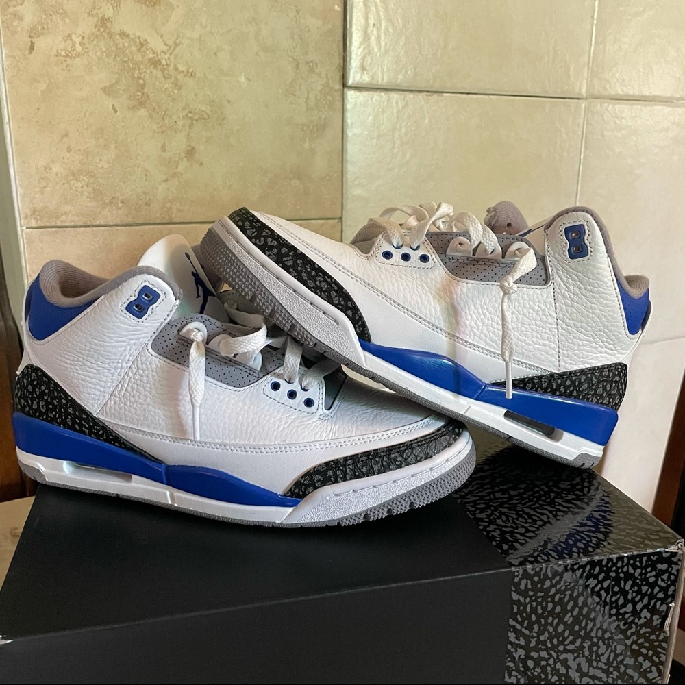 ❗️SOLD❗️Jordan 3 Retro ‘Racer Blue’